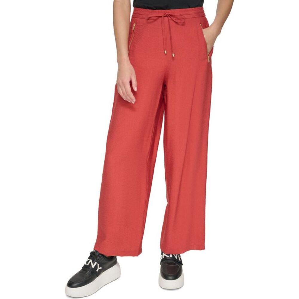 DKNY Womens Straight-leg Straight Leg Casual Pants, NWT